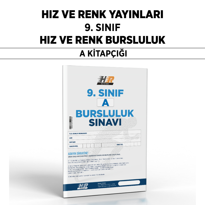 HIZ RENK 09.SINIF DENEME KLB.BURSLULUK 1-A - 25-26